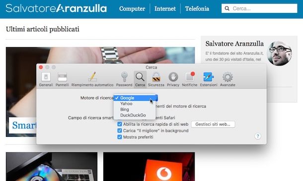 Come Impostare Google Come Motore Di Ricerca Salvatore Aranzulla