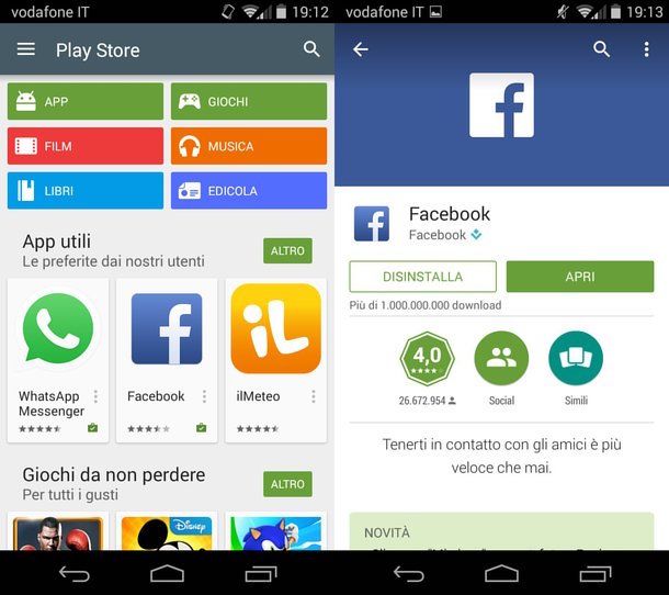 applicazione richiesta di incontro facebook