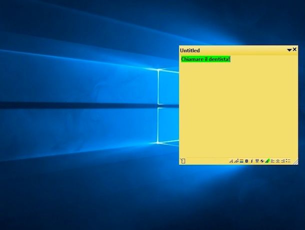 post it notes for desktop windows 10