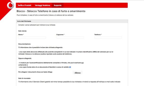 Come bloccare SIM Vodafone  Salvatore Aranzulla
