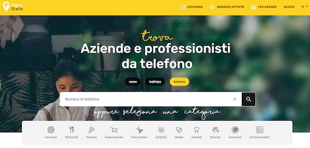 come cercare numeri telefonici fissi salvatore aranzulla