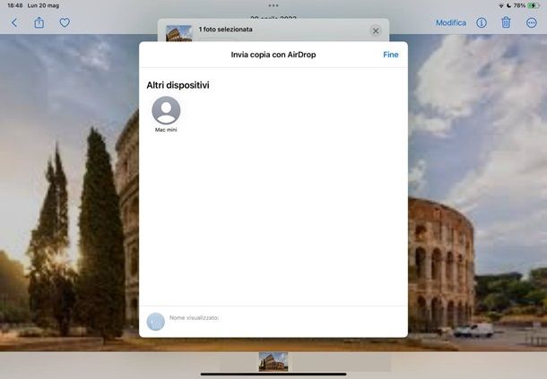 Come trasferire foto da iPad a PC con Bluetooth