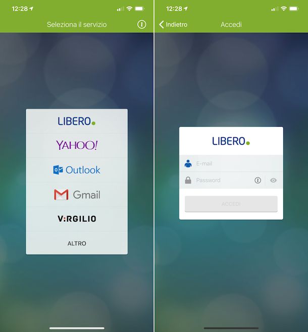 Libero Mail app
