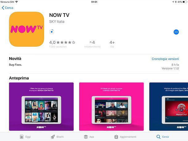 NOW TV App | Salvatore Aranzulla