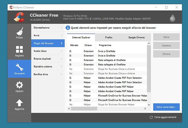 ccleaner in italiano download gratis