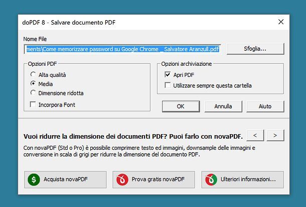 Come Creare PDF Salvatore Aranzulla