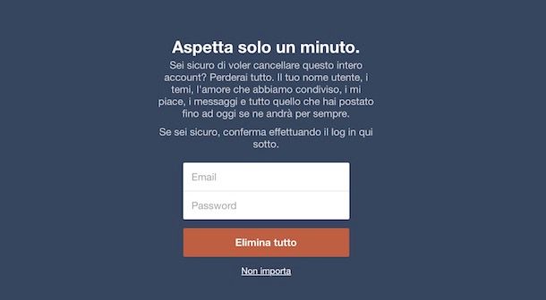 Come Eliminare Account Tumblr Salvatore Aranzulla