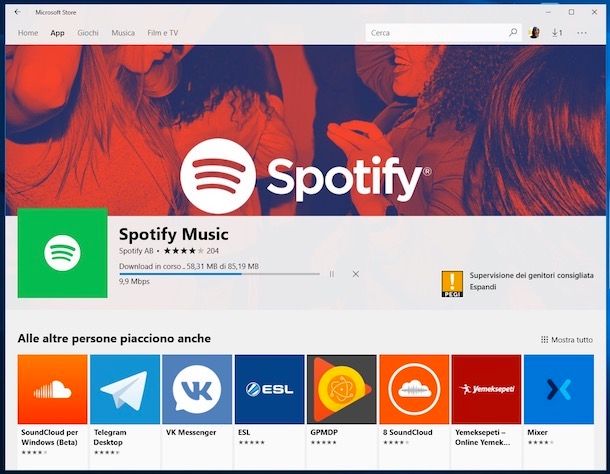 come scaricare spotify gratis salvatore aranzulla