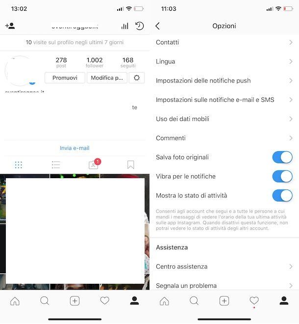 slike instagram mettere like e toglierlo subito