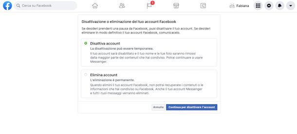 Come Disattivare Account Facebook | Salvatore Aranzulla