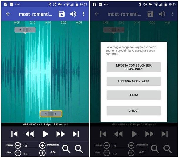 Come scaricare musica su Android e usarla come suoneria