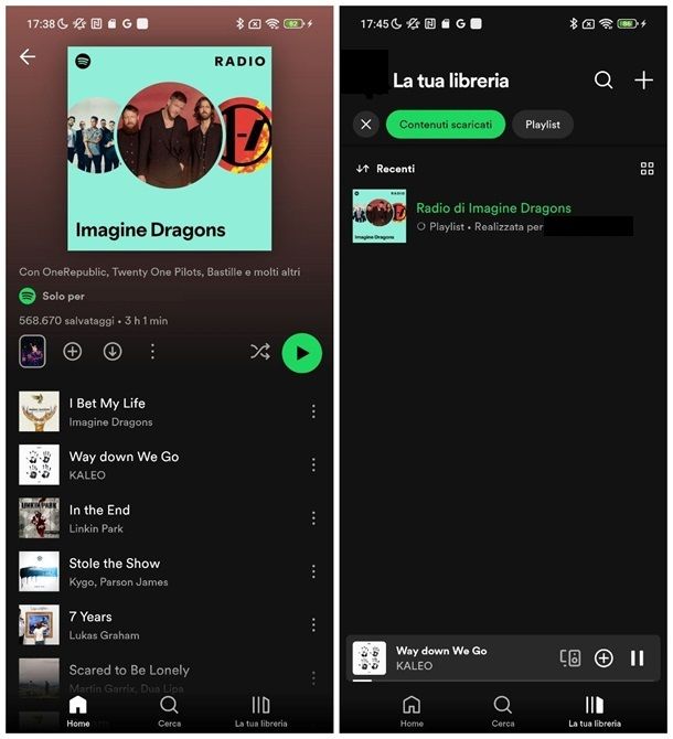 Come scaricare musica da Spotify su Android