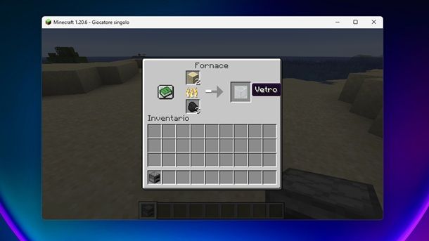 Come fare vetro Java Minecraft