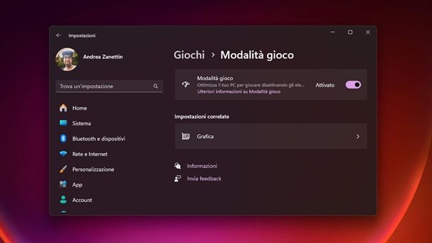 Funzioni di ottimizzazione integrate Windows 11