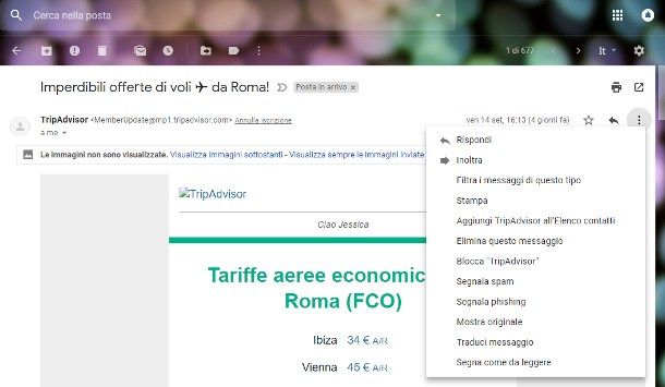 come bloccare un indirizzo email su gmail salvatore aranzulla