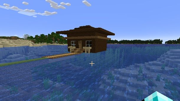 Villa legno Minecraft