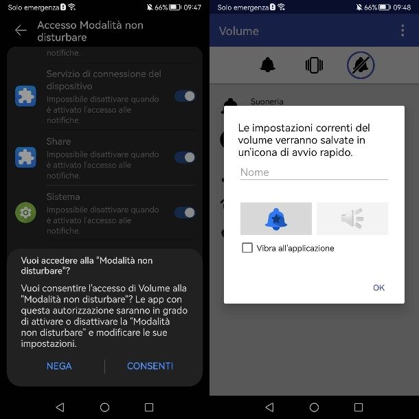 App per disabilitare la suoneria