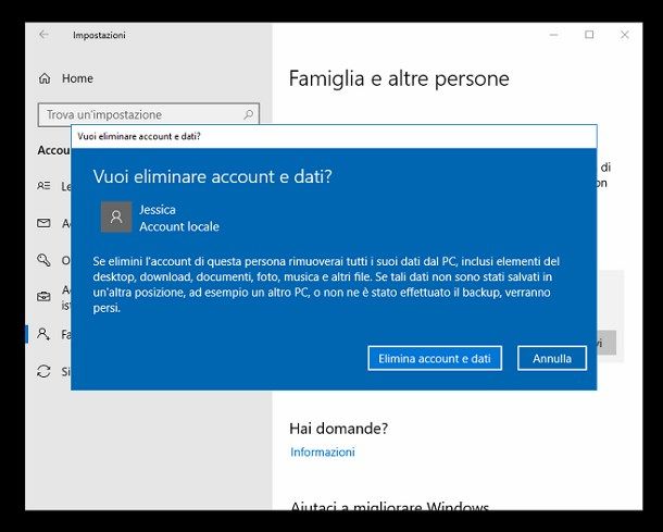 Come Eliminare Account Windows 10 Salvatore Aranzulla