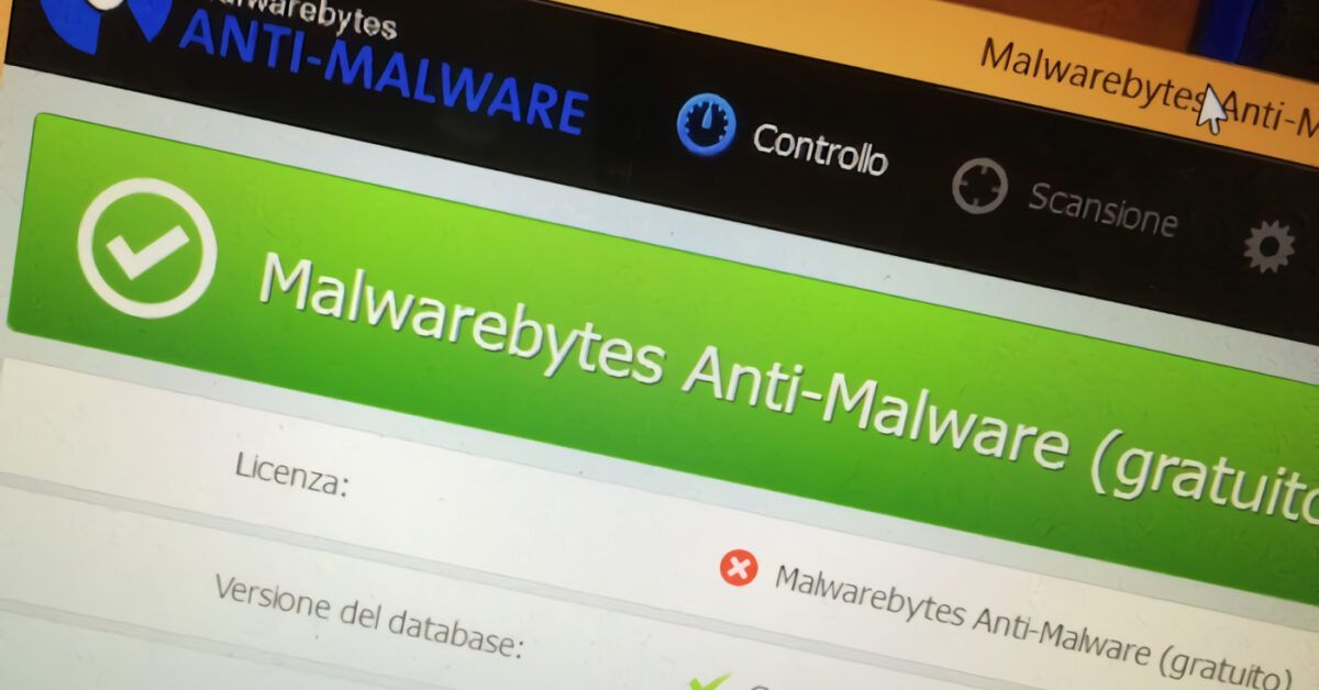malwarebytes anti malware free italiano
