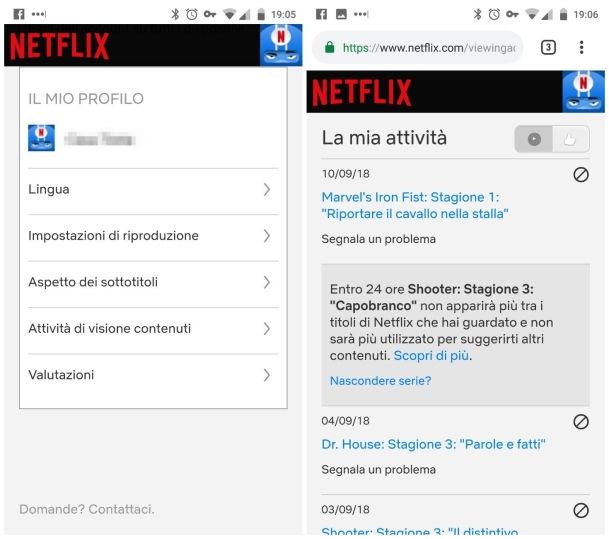 come cancellare la cronologia di netflix salvatore aranzulla