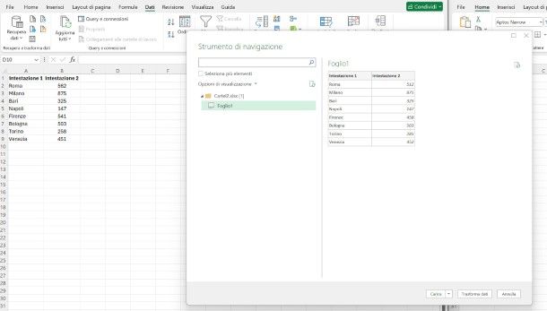 Come confrontare due file Excel con la formattazione condizionale