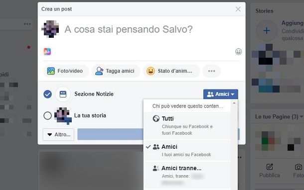 come nascondere i miei post ad alcuni amici su facebook salvatore aranzulla