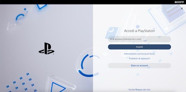 Account PSN da computer