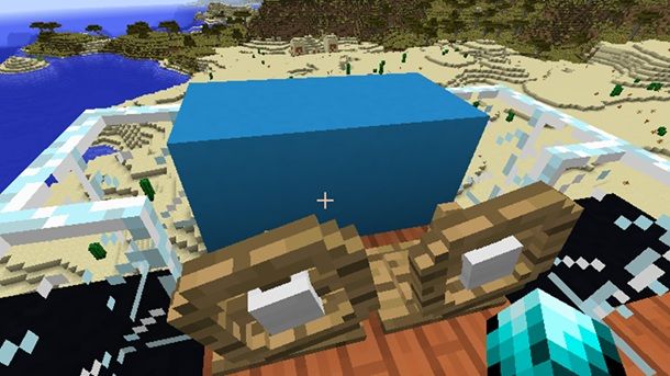 Creare un aereo funzionante su Minecraft