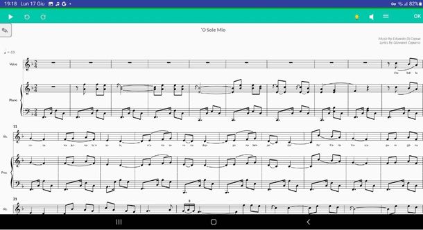 Programmi per scrivere musica Android