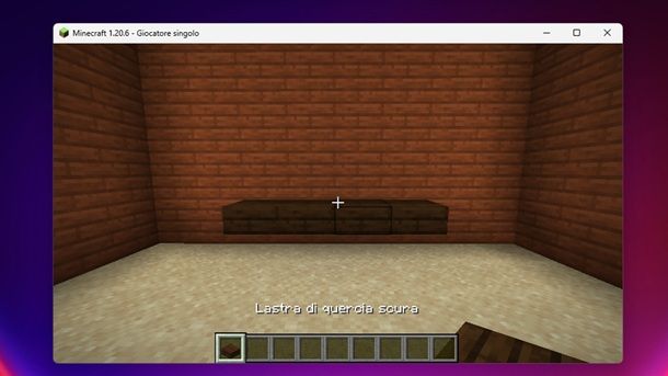Come creare una TV su Minecraft Java