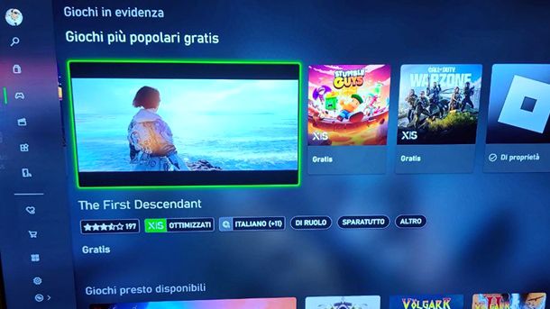 Scaricare giochi gratis Xbox