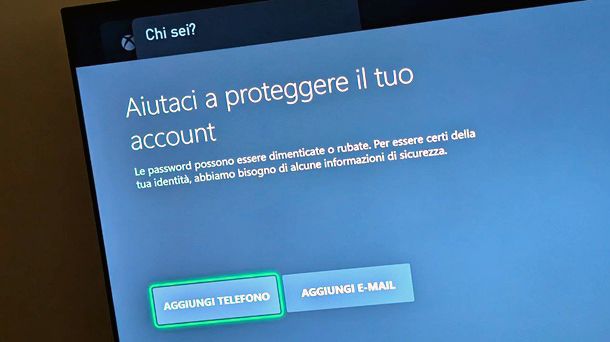 Opzioni di sicurezza Xbox Microsoft