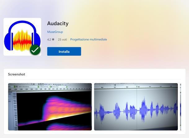 Operazioni preliminari: installare Audacity