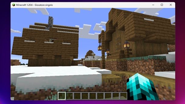 Trovare villaggio Minecraft tramite esplorazione