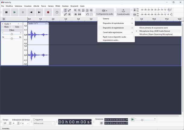 Come registrare con Audacity dal PC e dal Mac