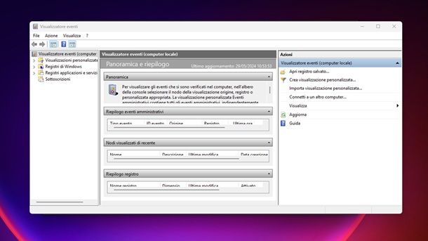Controllare i log degli accessi Windows 11