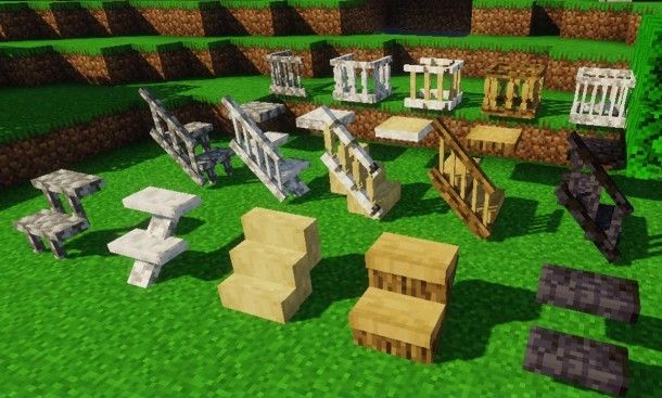 mod per fare scale su Minecraft