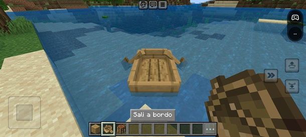 Come fare una barca a remi Minecraft Bedrock