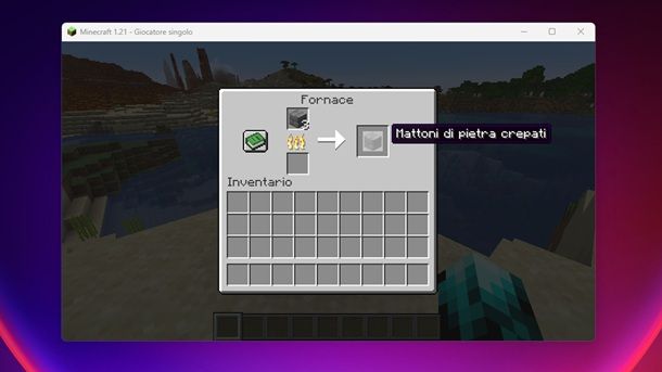Come fare i mattoni di pietra rotti crepati su Minecraft