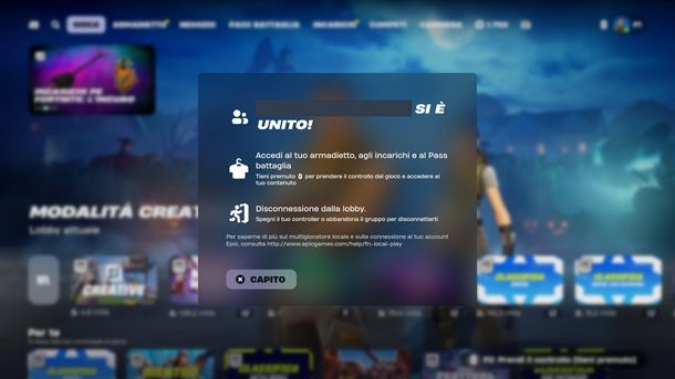 Come condividere lo schermo su Fortnite PS5 e PS4