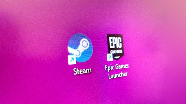 Store digitali Steam Epic Games