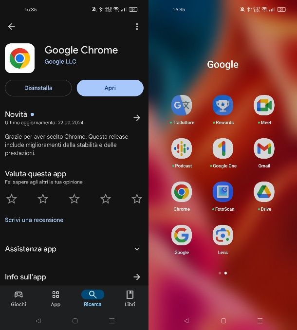 Come scaricare Chrome su Android