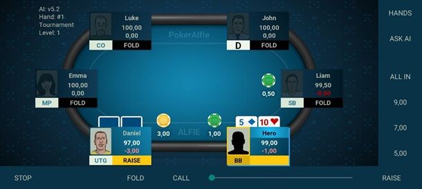 Offline Poker AI