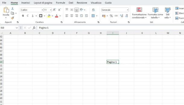 Come si fa a numerare le pagine su Excel