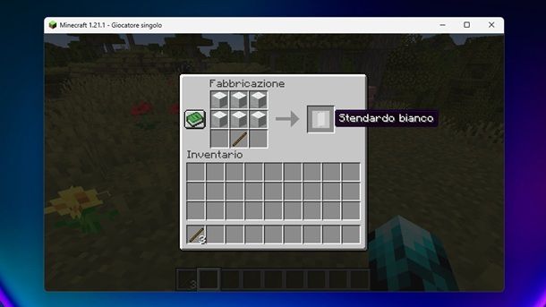 Come si fanno gli stendardi su Minecraft Java