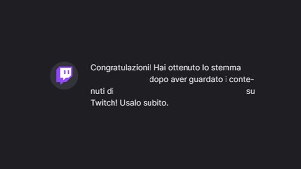 Drop riscattato Twitch