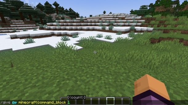 Come avere il Command Block su Minecraft Java