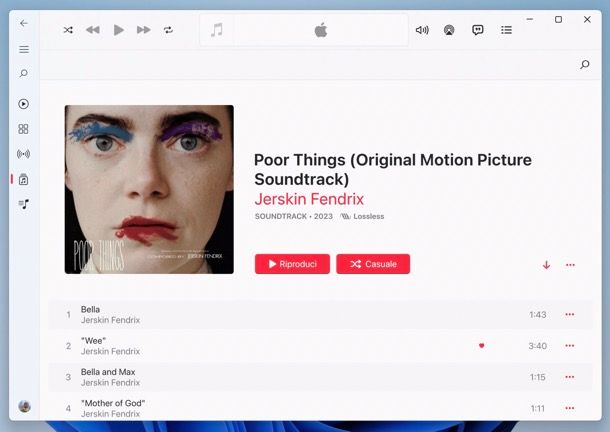 Come scaricare musica sul PC da Apple Music