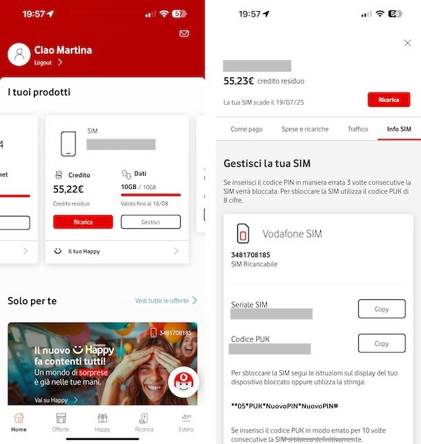 App My Vodafone