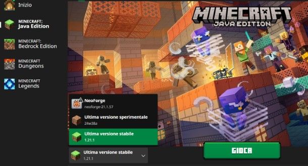 Come iniziare una Vanilla su Minecraft